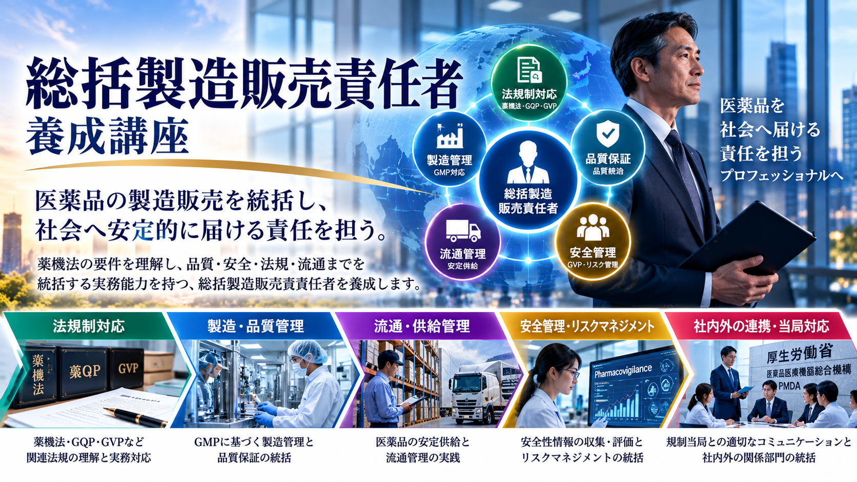 総括製造販売責任者養成講座